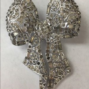 Panetta Bow Brooch Vintage 1950s